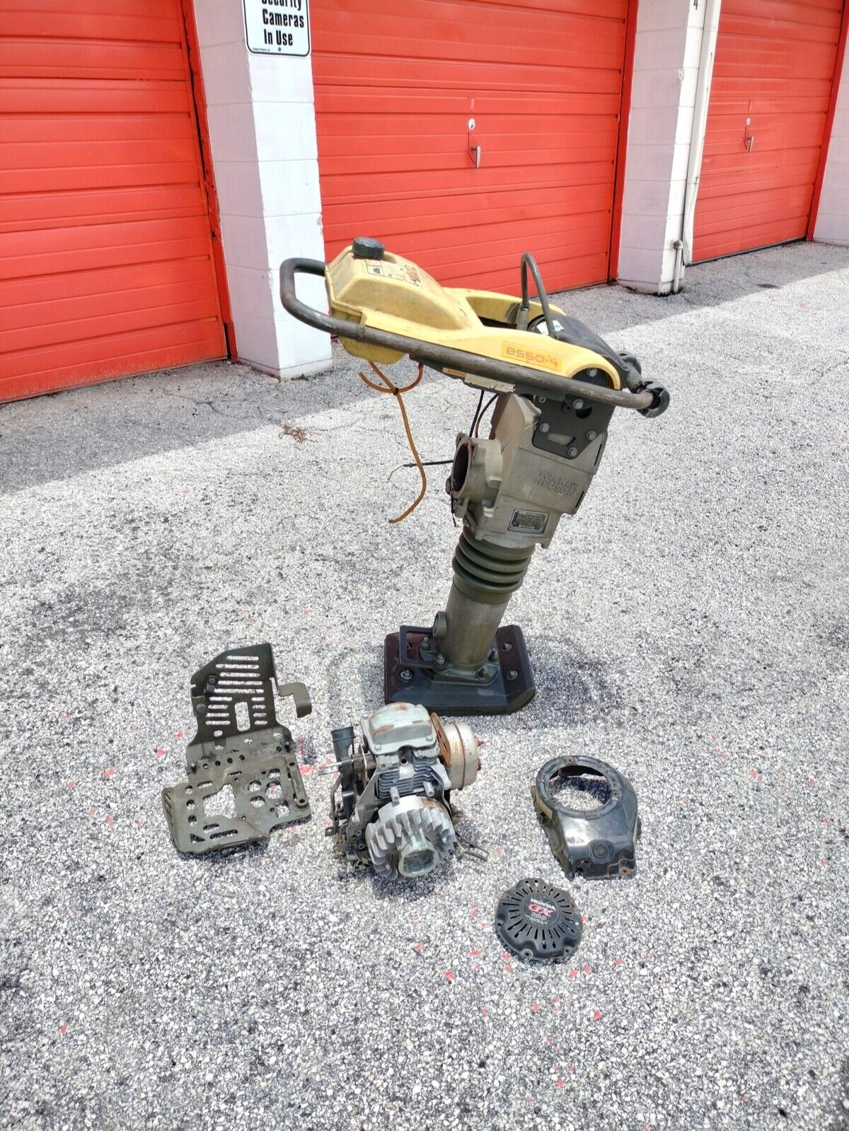 Wacker Neuson BS50-4As Jumping Jack Rammer Trench Compactor Wacker Neuson BS50-4As Jumping Jack Rammer Trench Compactor