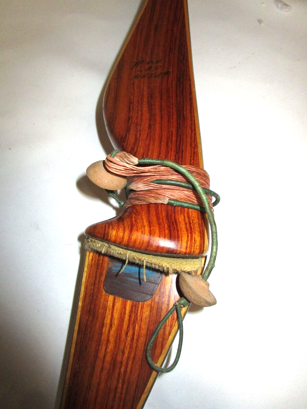 1953 Bear Grizzly Recurve Archery Bow 58 inch 50# Brown Mapl