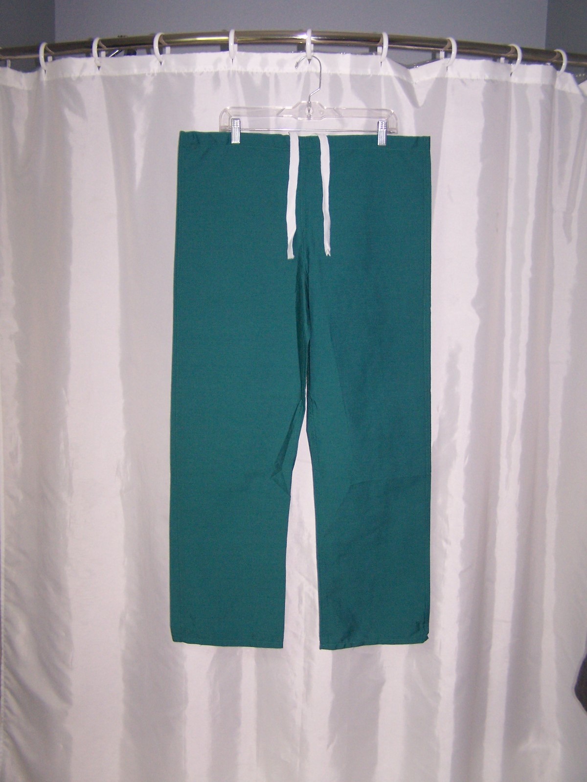Medline Comfort Ease Unisex Green Medical Scrubs Top & Bottom Set Size S