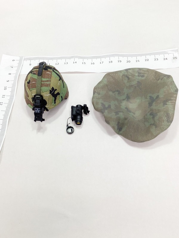 1/6 Dam Toys - IDF COMBAT INTELLIGENCE - PASGT Helmet + NVG +Mitznefet Cover