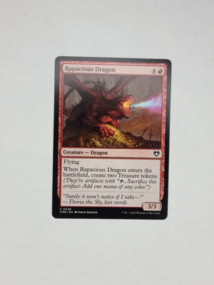 MTG Rapacious Dragon Commander Masters Regular