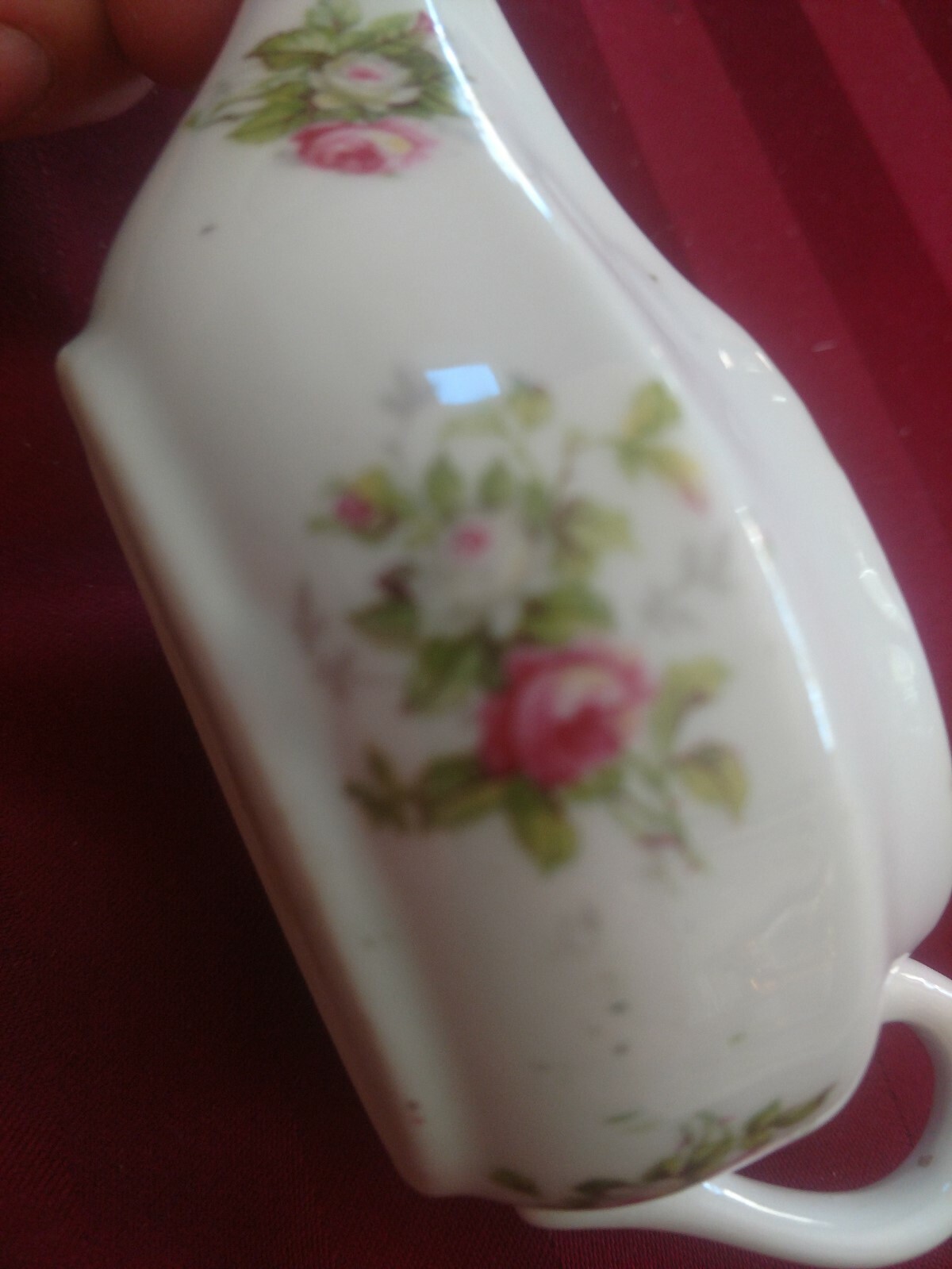 Antique / Vintage Neti Pot, Hand Painted Baby Feeder England Pottery Nose Clean