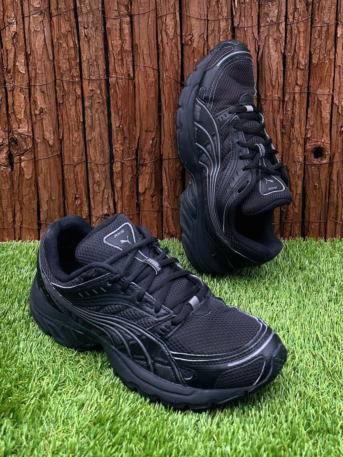 PUMA Axis Low Top Black shoes sneakers US 9.5 UK 8.5 EUR 42.5 27.5cm
