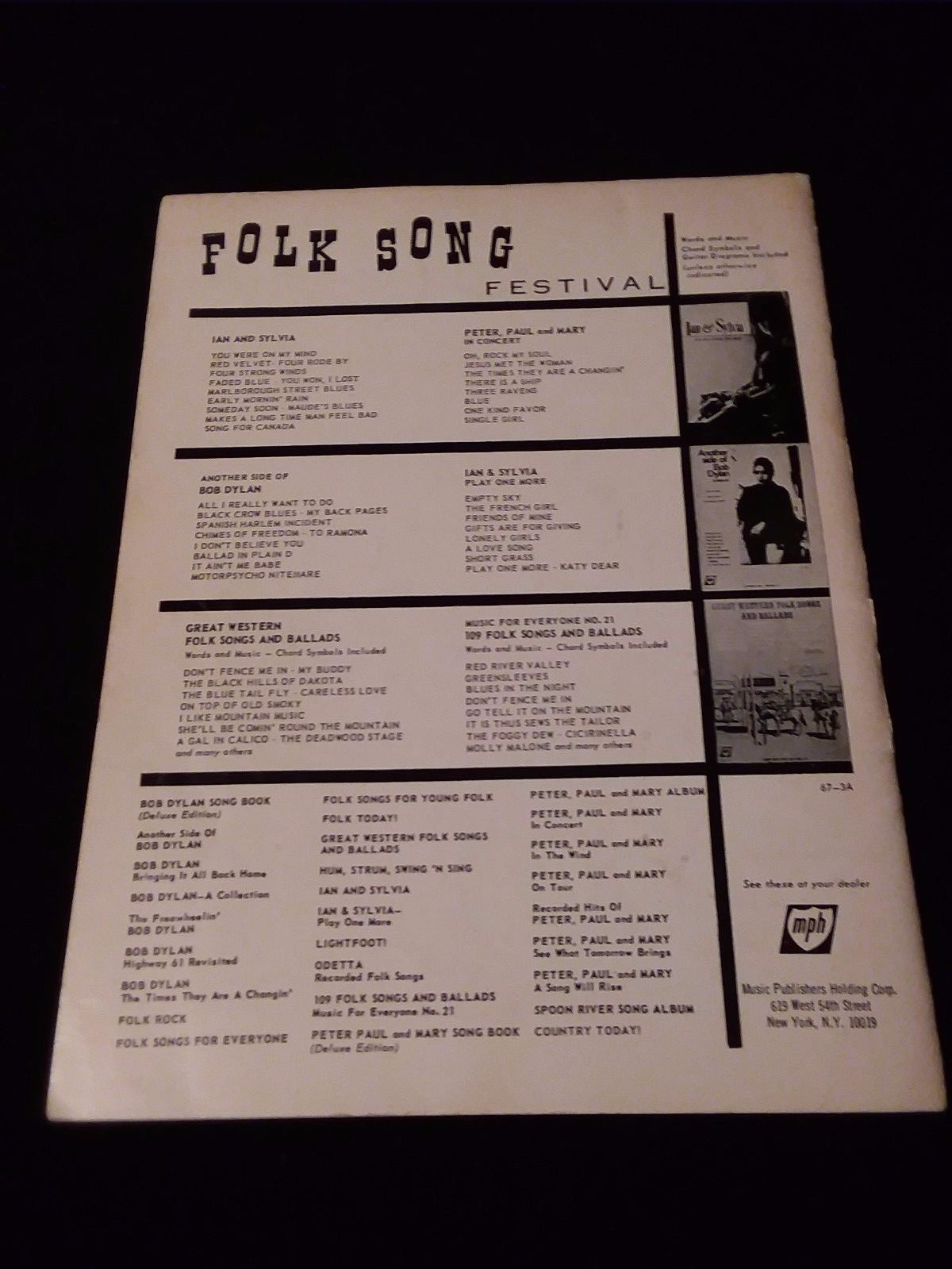 The Guitar Styles of Peter Paul and Mary, 60's Music Book. Free shipping!!