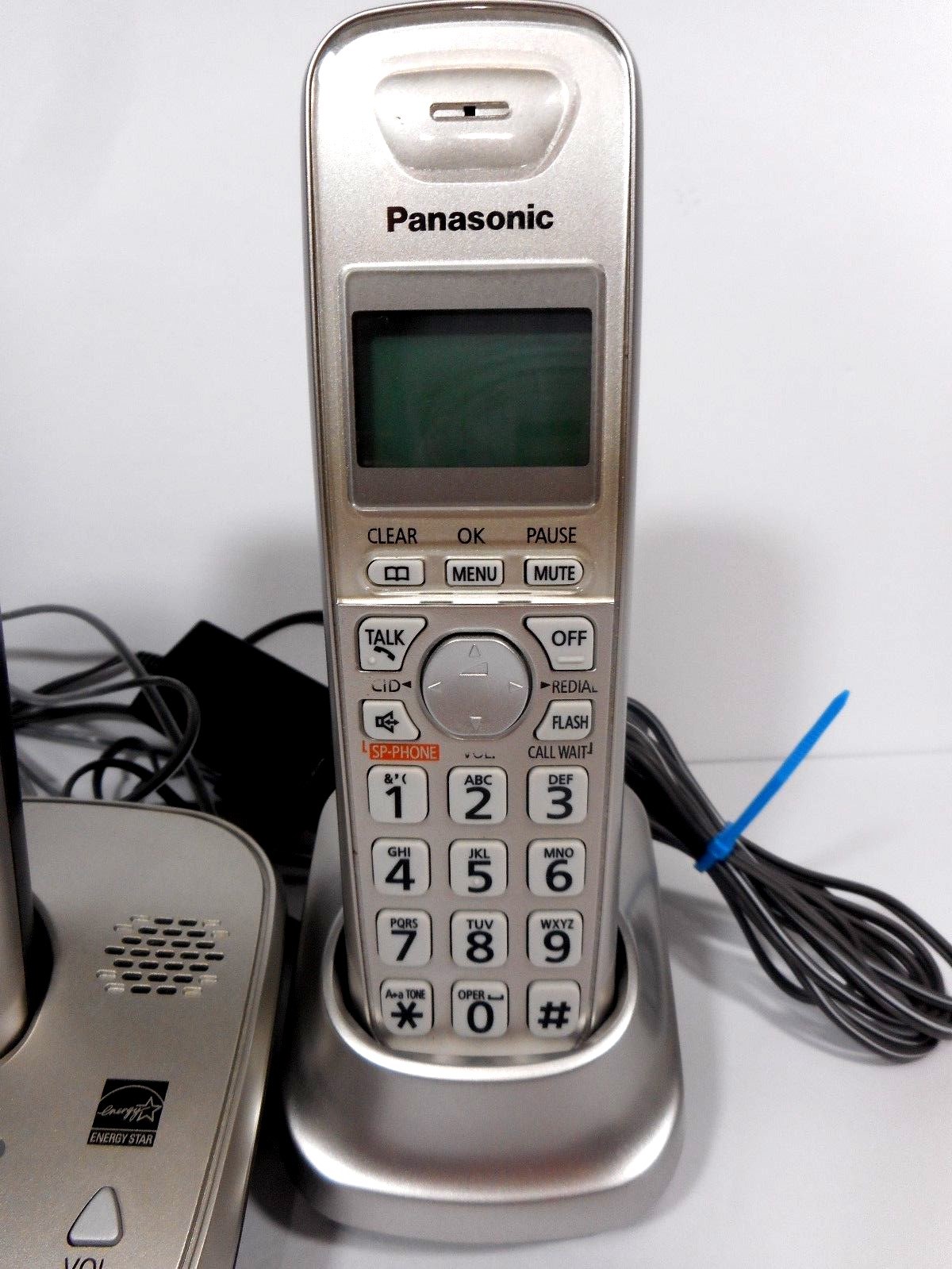 Panasonic KX-TG4021 DECT 6.0 Plus 2-Handsets Digital Answering Telephone System