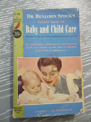 Baby child care Dr. Benjamin Spock paperback 502p English