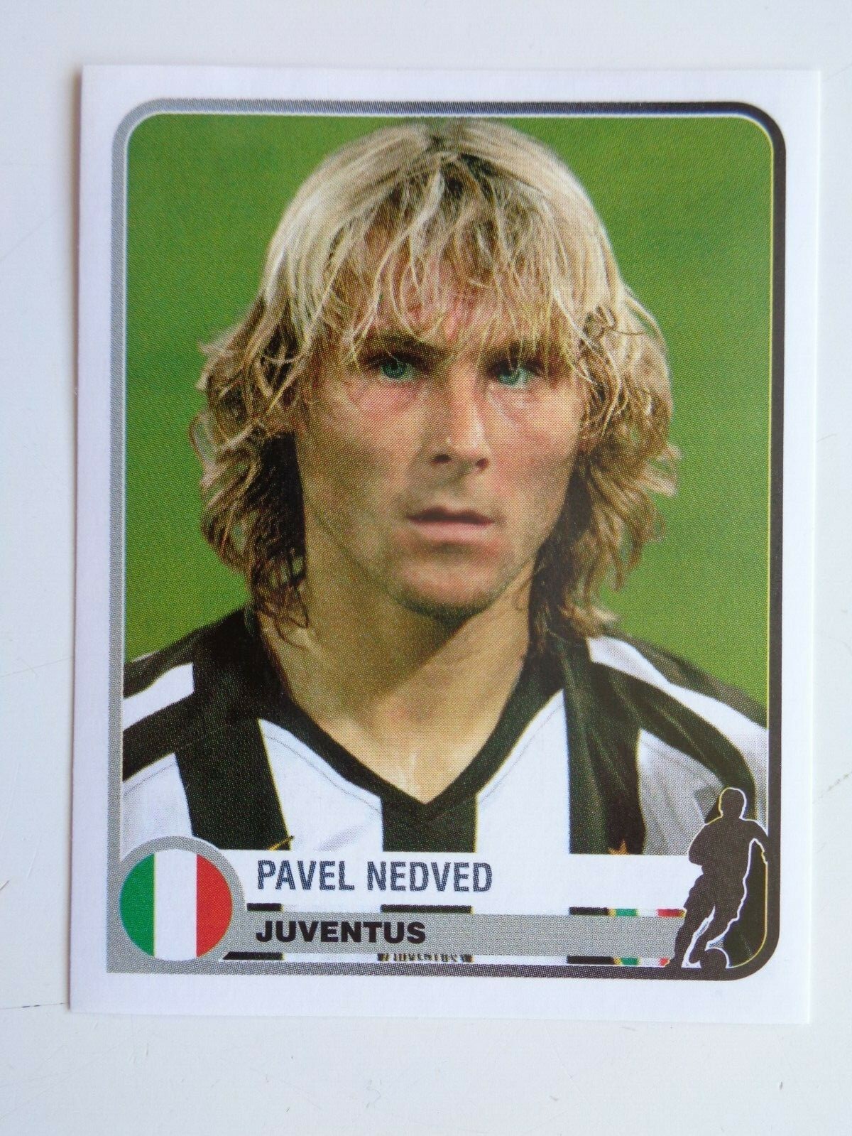 2003CALCIO CARDS JUVENTUS NEDVED ジャージカード 2002-03 PANINI CALCIO CARDS No.68 [ PAVEL NEDVED ] JUVENTUS