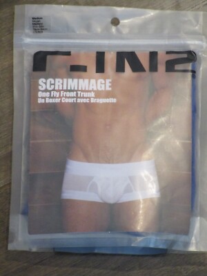 C-IN2 SCRIMMAGE FLY FRONT TRUNKS IN BECKHAM BLUE SIZE MEDIUM  NEW
