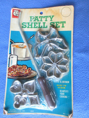 Vintage Patty Shell Set Kitchen King Sealed Package