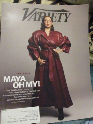 VARIETY 9/11/24 MAYA RUDOLPH JOE LOCKE