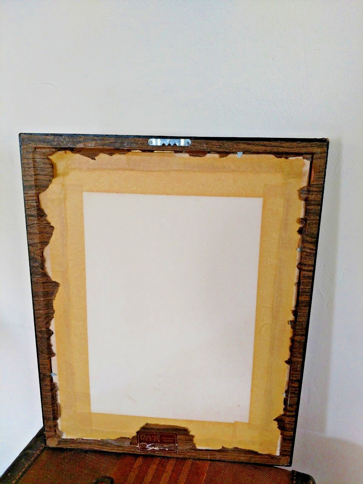 Vintage Antique Framed Sampler Cross Stitch Embroidery Needlework Queer But Thee