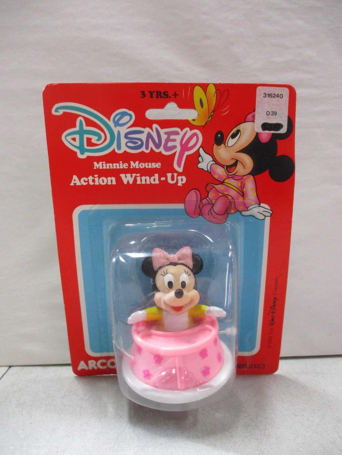 1984 Arco Toys Disney Minnie Mouse Action Wind-up | eBay