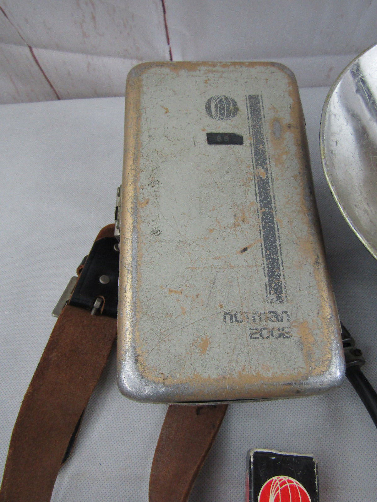 Norman 200B, Lamp Head, Super Battery, Modified Charger