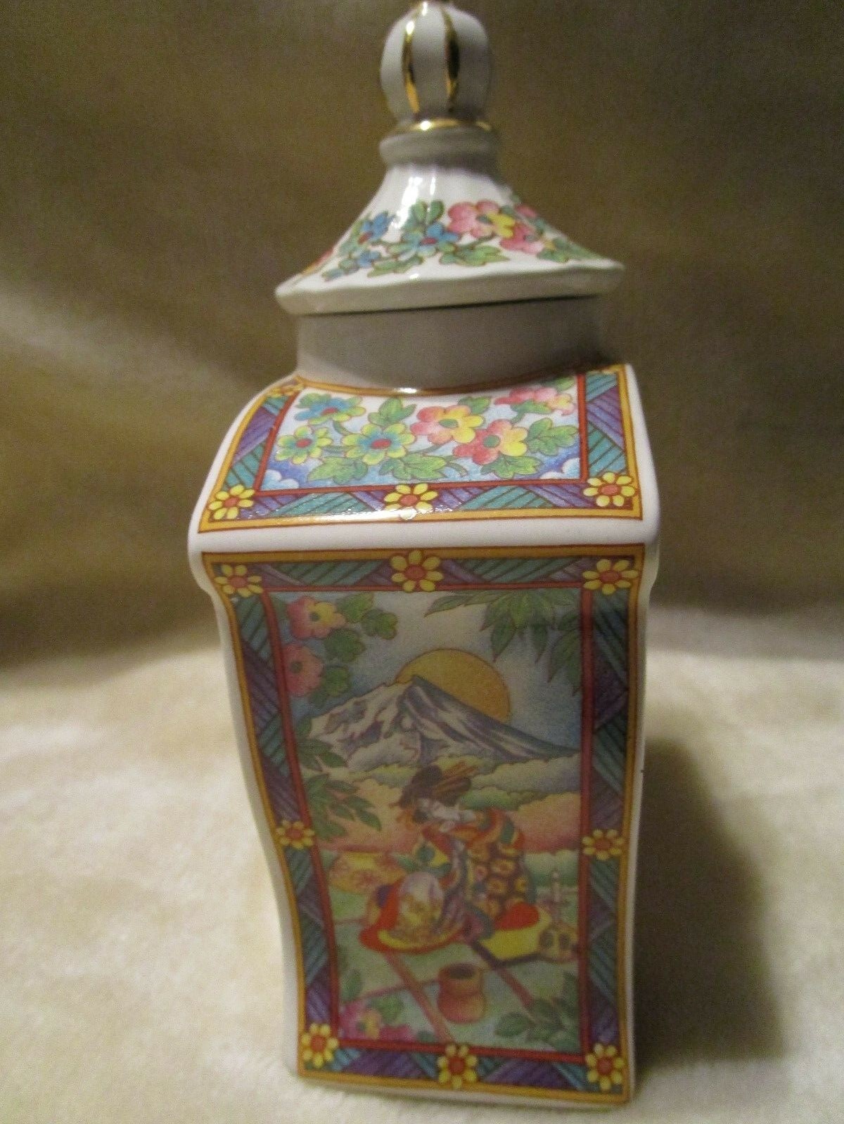 Sadler Canister England Tea Ceremony 6.75
