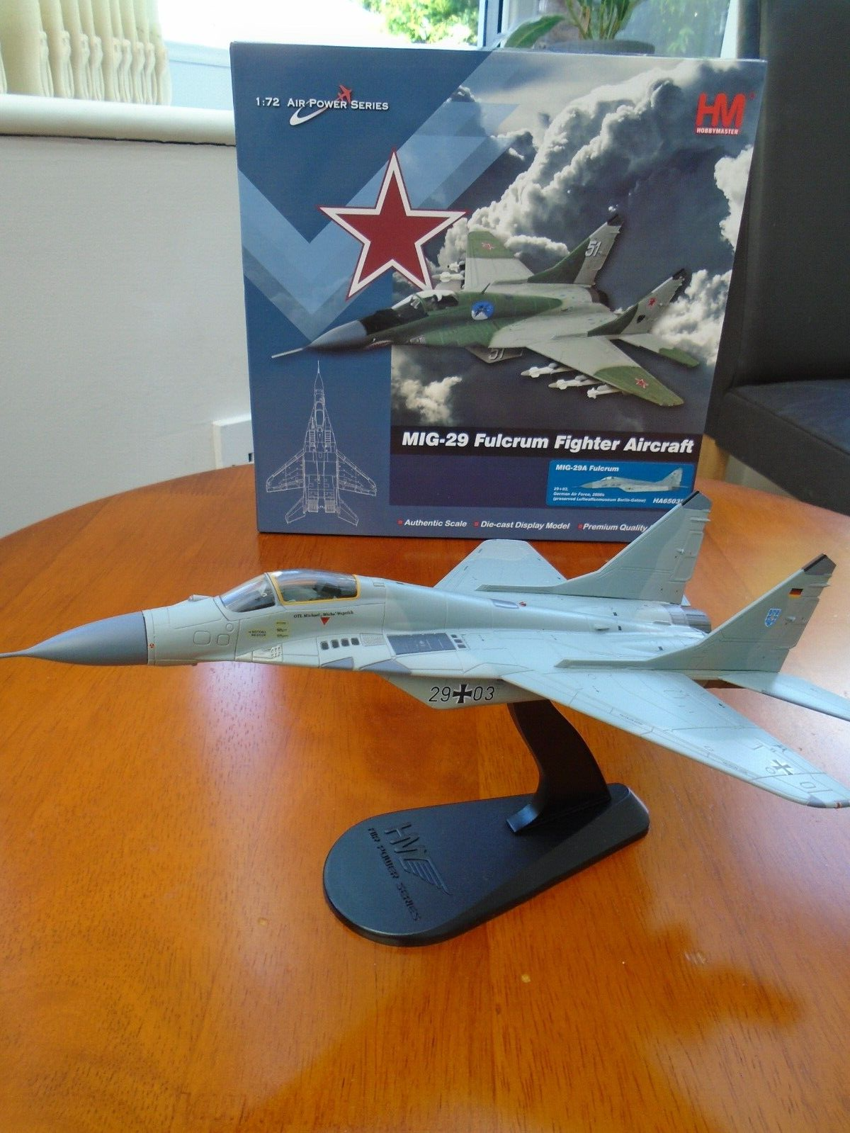 Hobby Master 1/72 Mig-29 Fulcrum German Air Force HA6503の