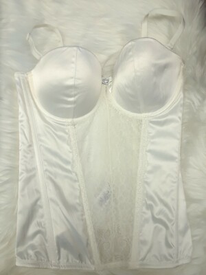 Marie Meili BUSTIER, Ivory, style MMS14H0551, Underwire [size 34C] *New w/Straps
