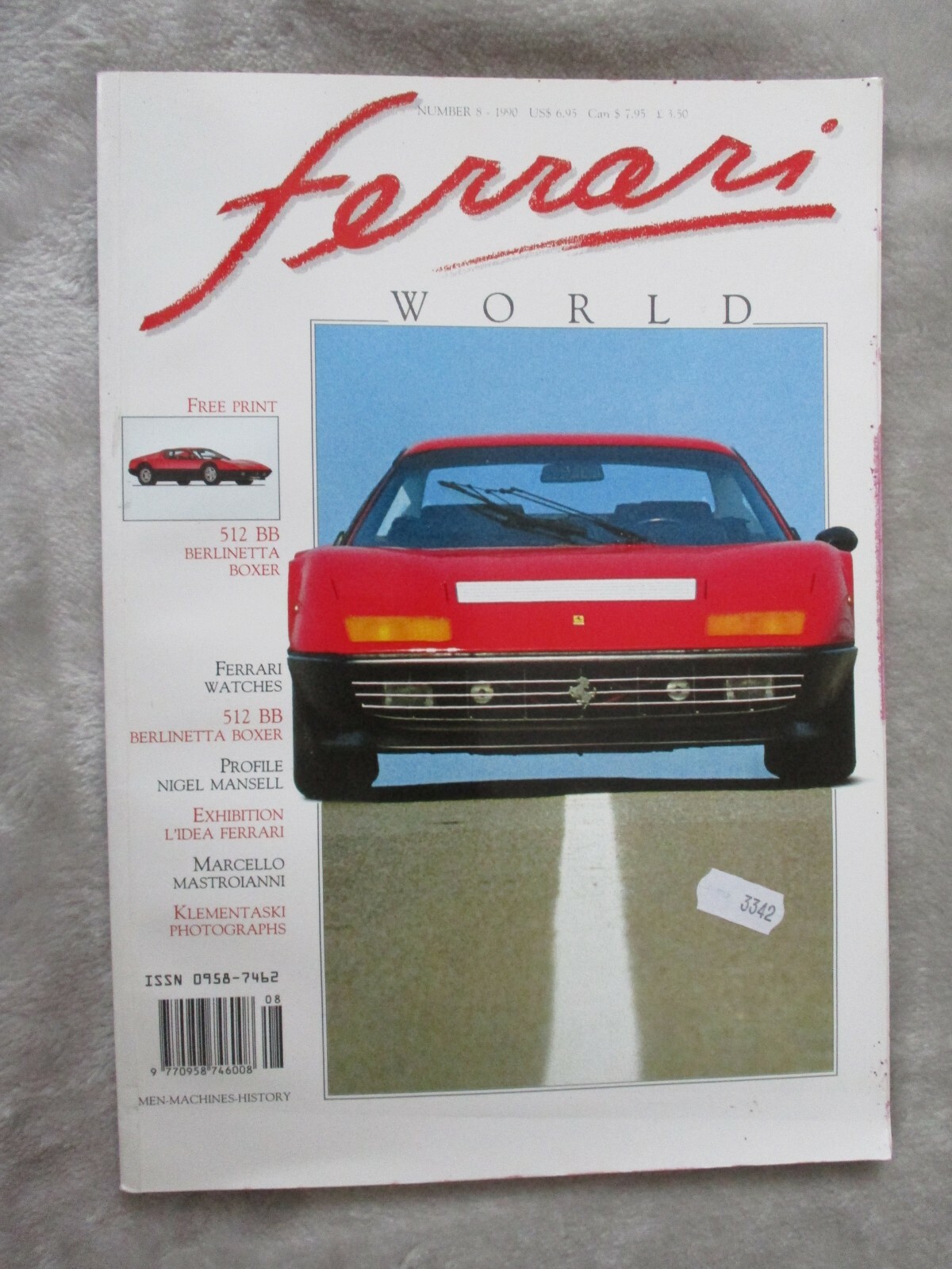 Ferrari Issue March 0 BB F12 Berlinetta、'14年Racing Days雑誌