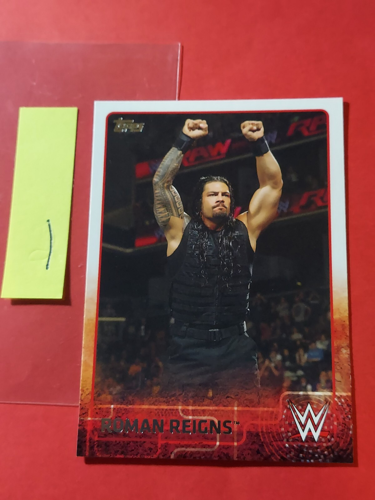 2015 Topps WWE #64 Roman Reigns, cd1 | eBay