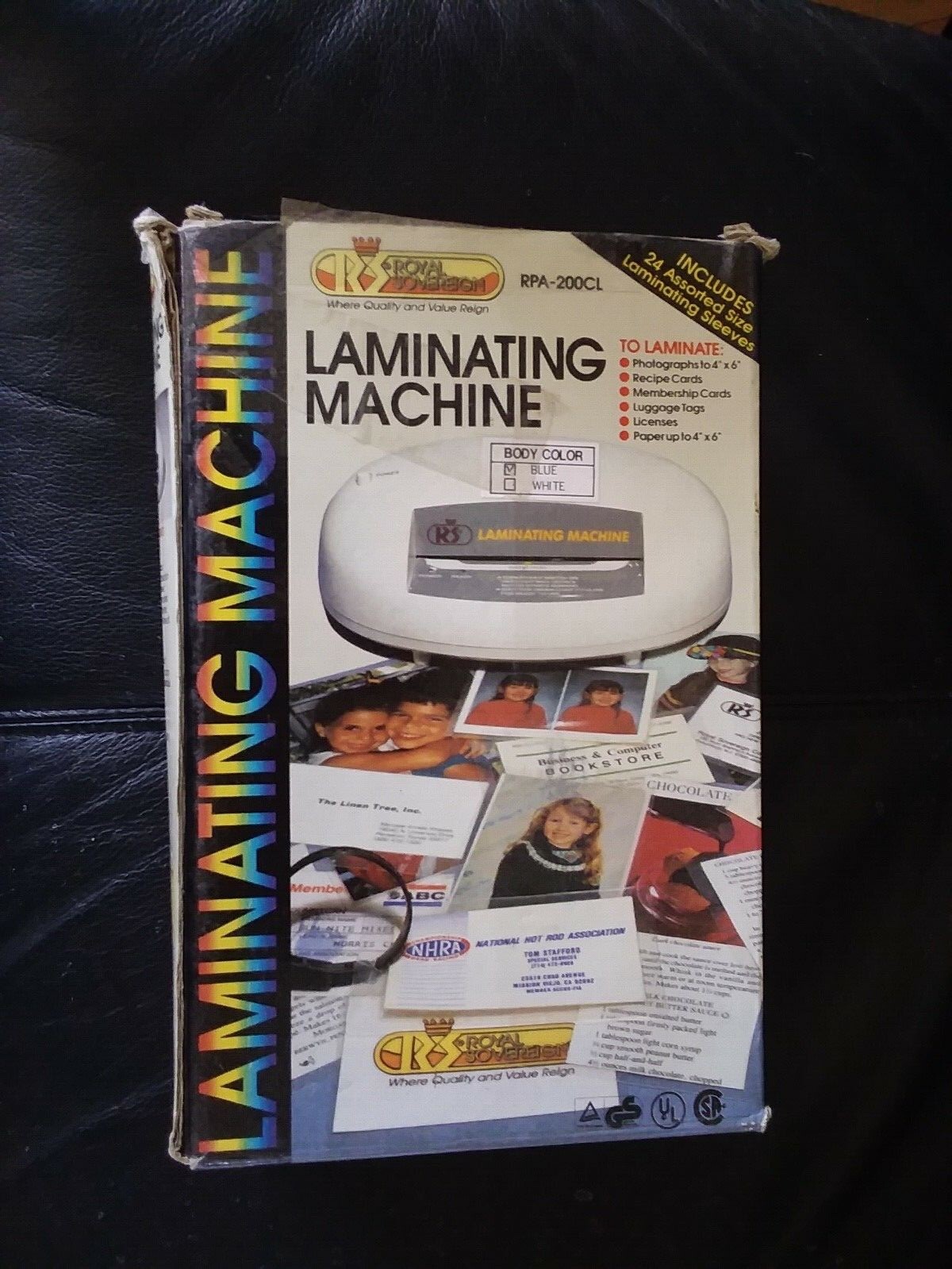 Royal Sovereign Laminating Machine RPA-200CL