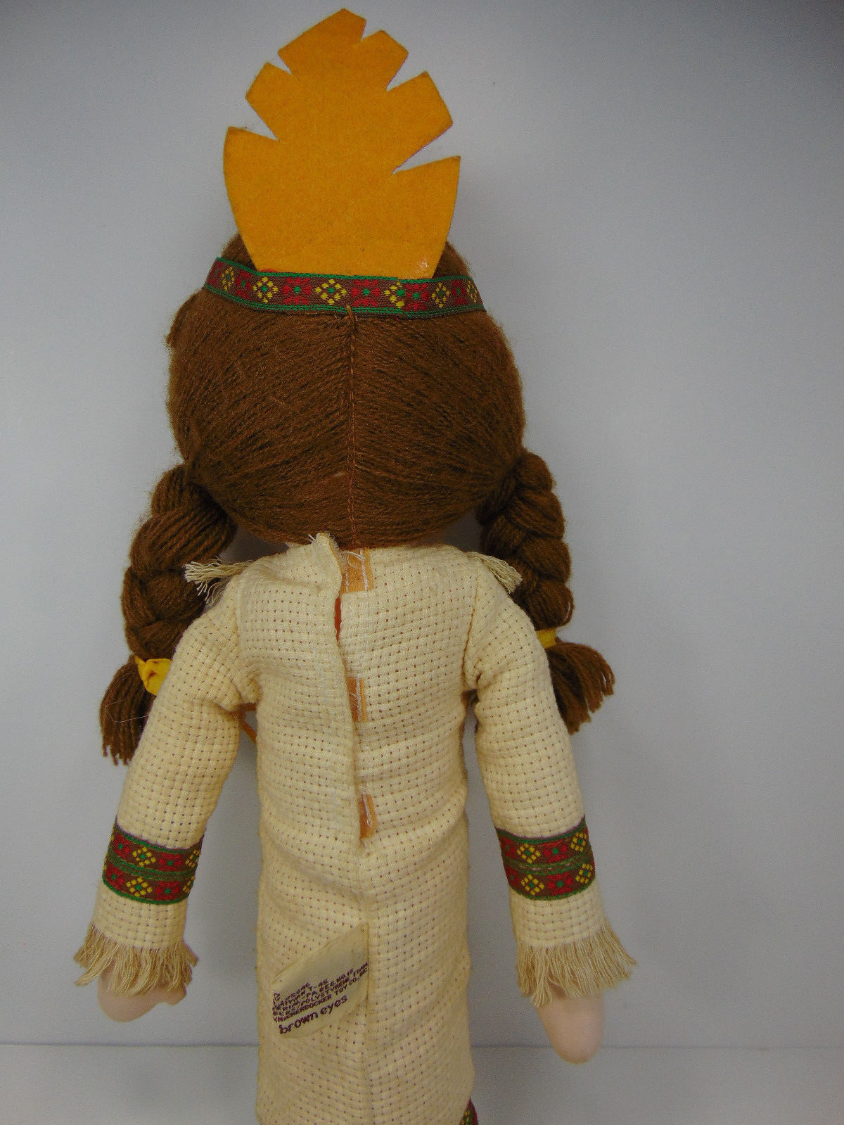 Applause brown eyes Indian Doll 1982  Vintage