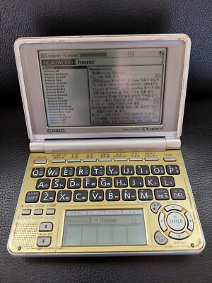 CASIO EX-word EW-L3200 Korean-English Touch Pad Electronic Dictionary