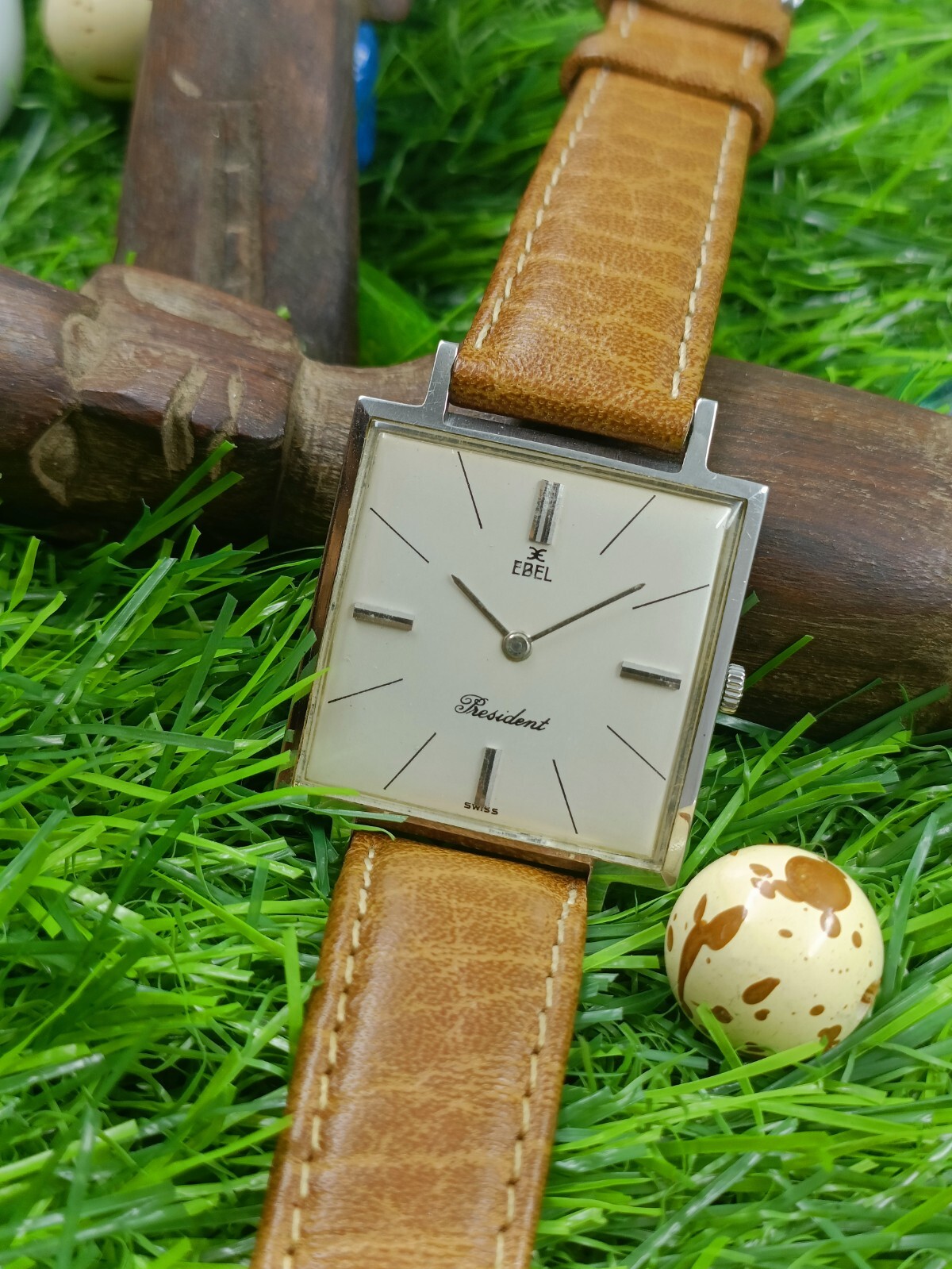 AUTHENTIC EBEL PRESIDENT MANUAL WIND SWISS SLIM MINT MEN'S AUTHENTIC EBEL PRESIDENT MANUAL WIND SWISS SLIM MINT MEN'S