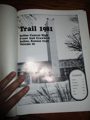 Trail 1981 Salina Central High School Salina, Kansas