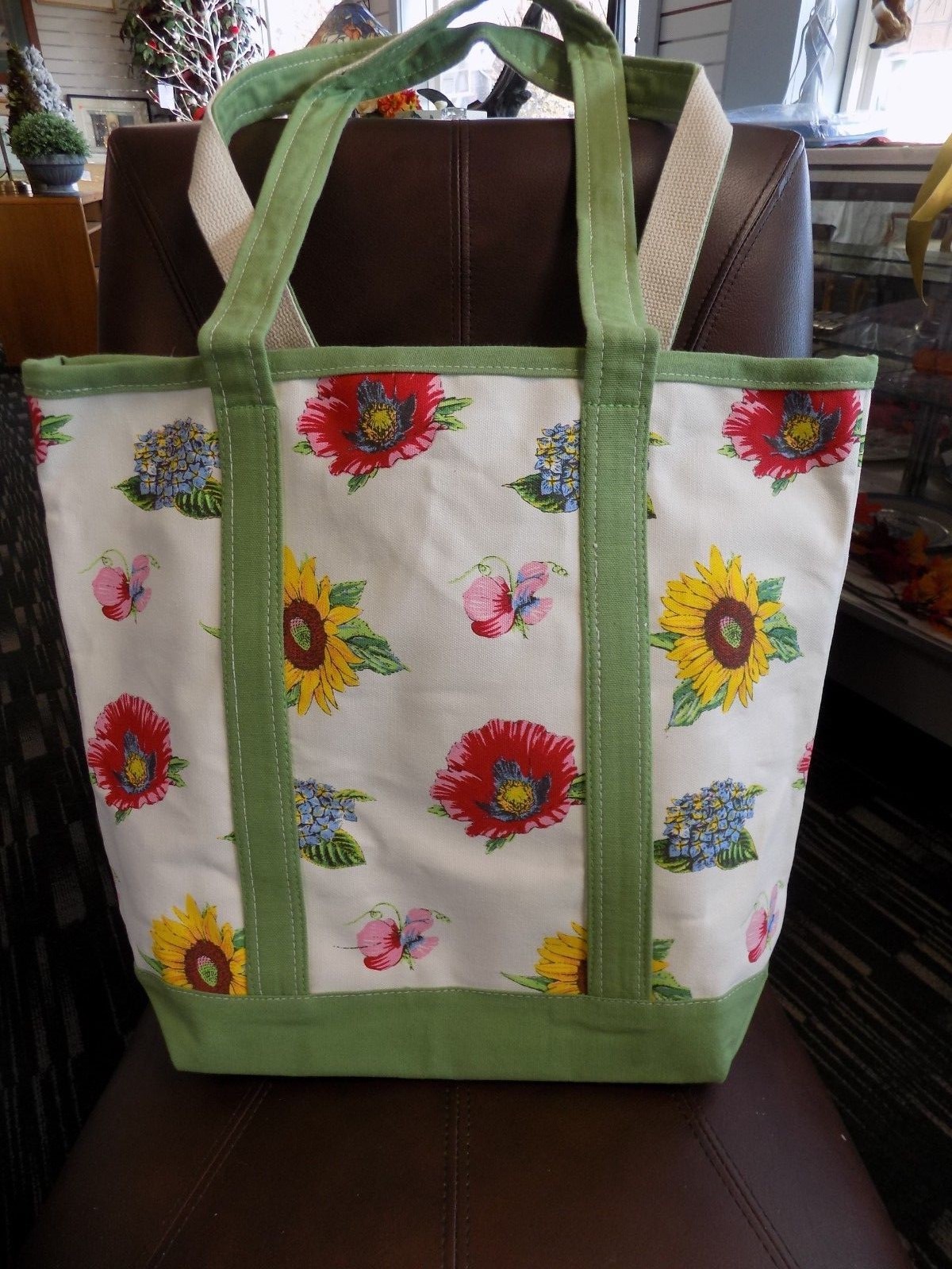 Portmeirion Botanic Garden tote bag canvas new with tags as shown great gift!