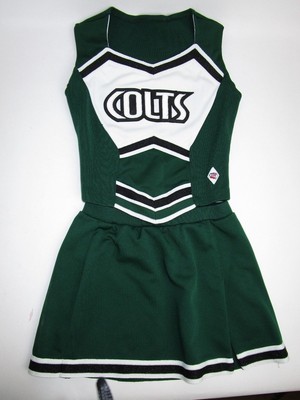 Cheerleading Green Cheerleader Outfit