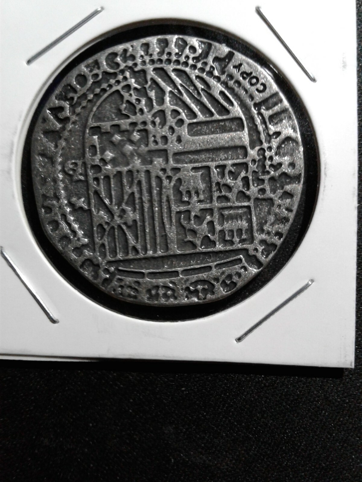 1662 FLEET 8 REALES COBB  ATOCHA WRECK RESTRIKE SOUVENIR