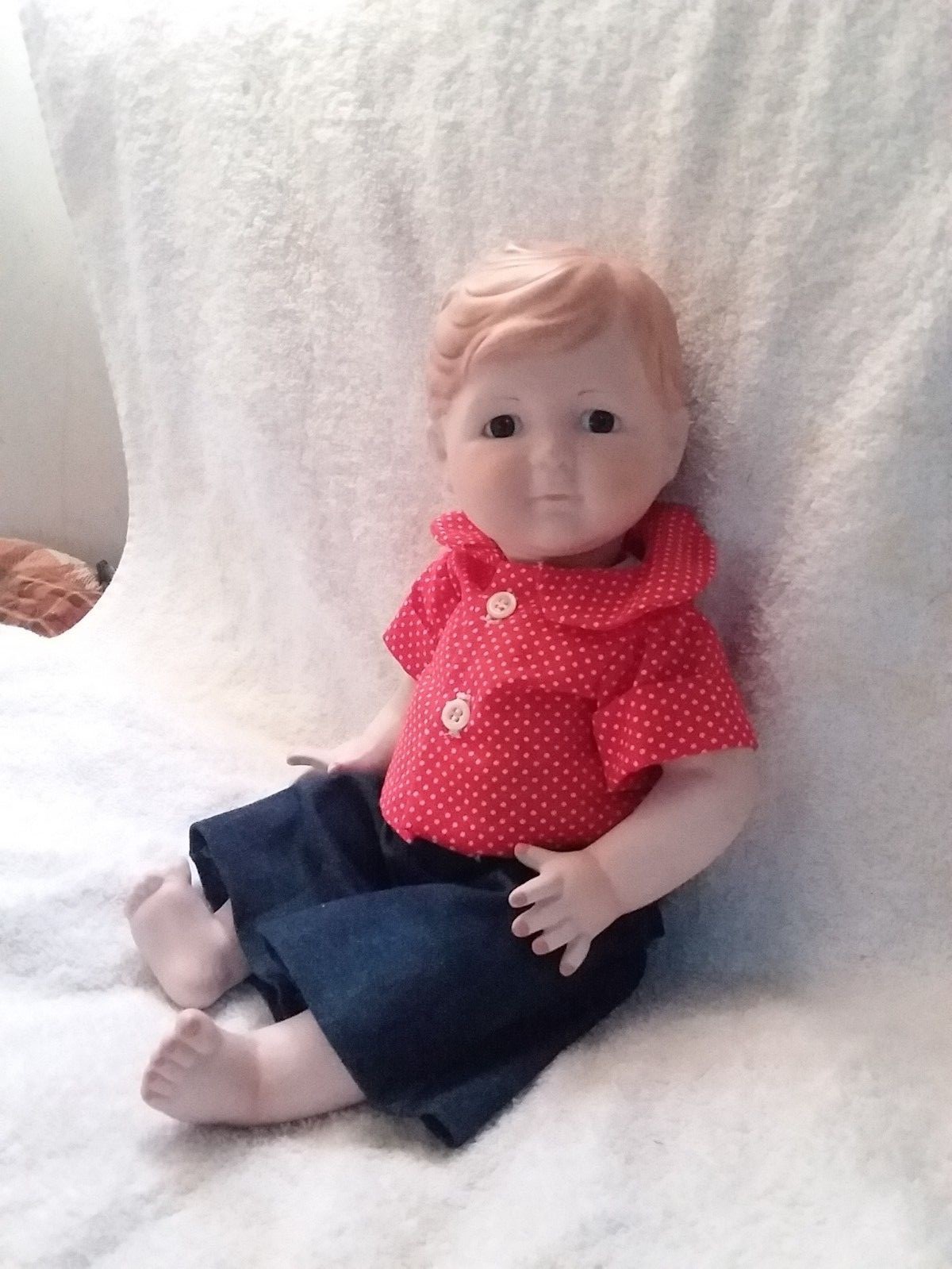 Porcilain doll by June Wilson