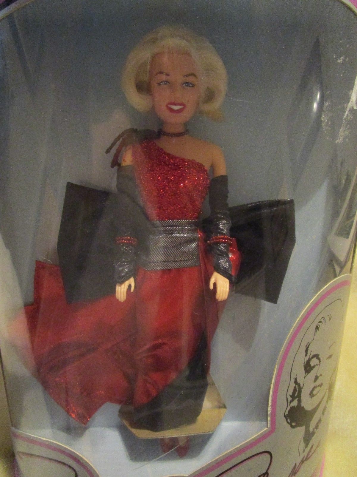 1993 Marilyn Monroe Collectors Series 13” Doll Sparkle Superstar Marilyn