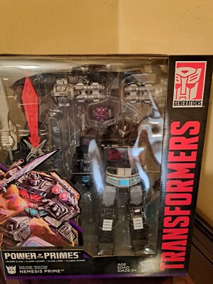 Hasbro Transformers Generations Power of The Primes Nemesis Prime Leader Action