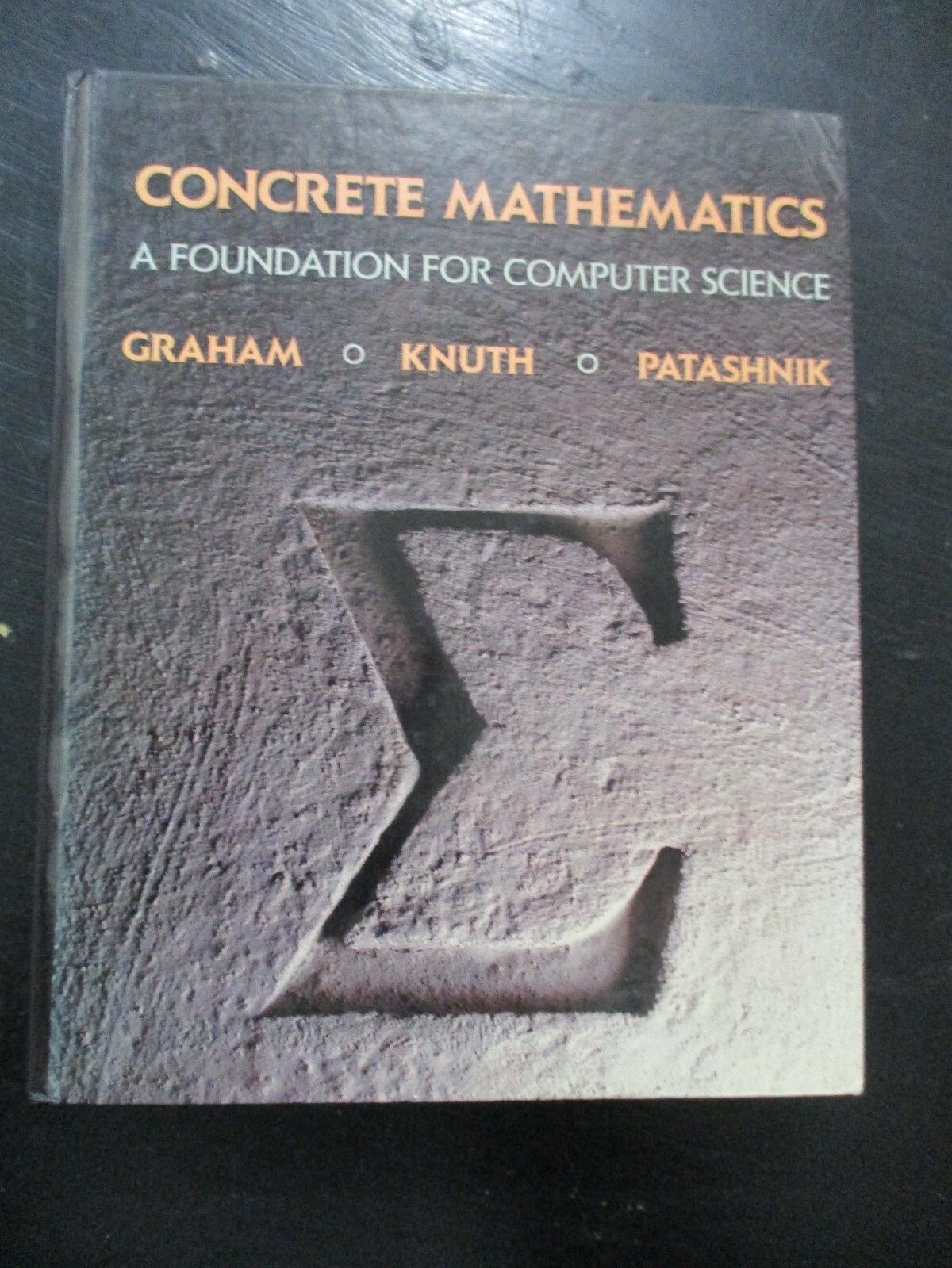 Concrete mathematics,Graham,Knuth,Patashnik, h/c, 625 pp,English,USA, 1990. gb5 Concrete mathematics,Graham,Knuth,Patashnik, h/c, 625 pp,English,USA, 1990. gb5