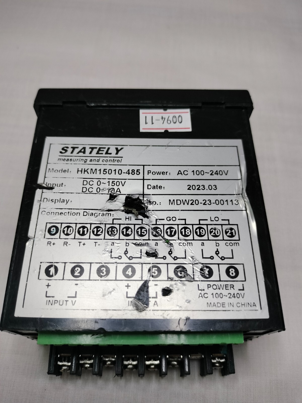 Stately HKM15010-485 HKM15010485 Digital Display Controller AC100-240V
