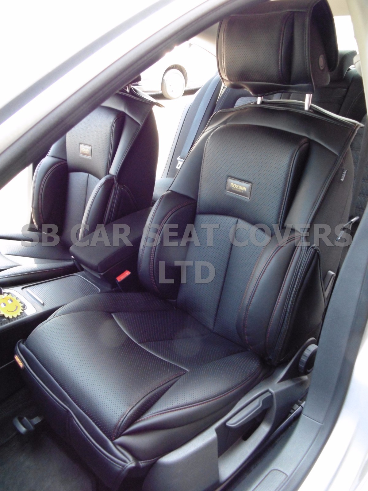 CREAM/BLACK TO FIT A NISSAN ELGRAND i YS01 RECARO CAR SEAT COVERS