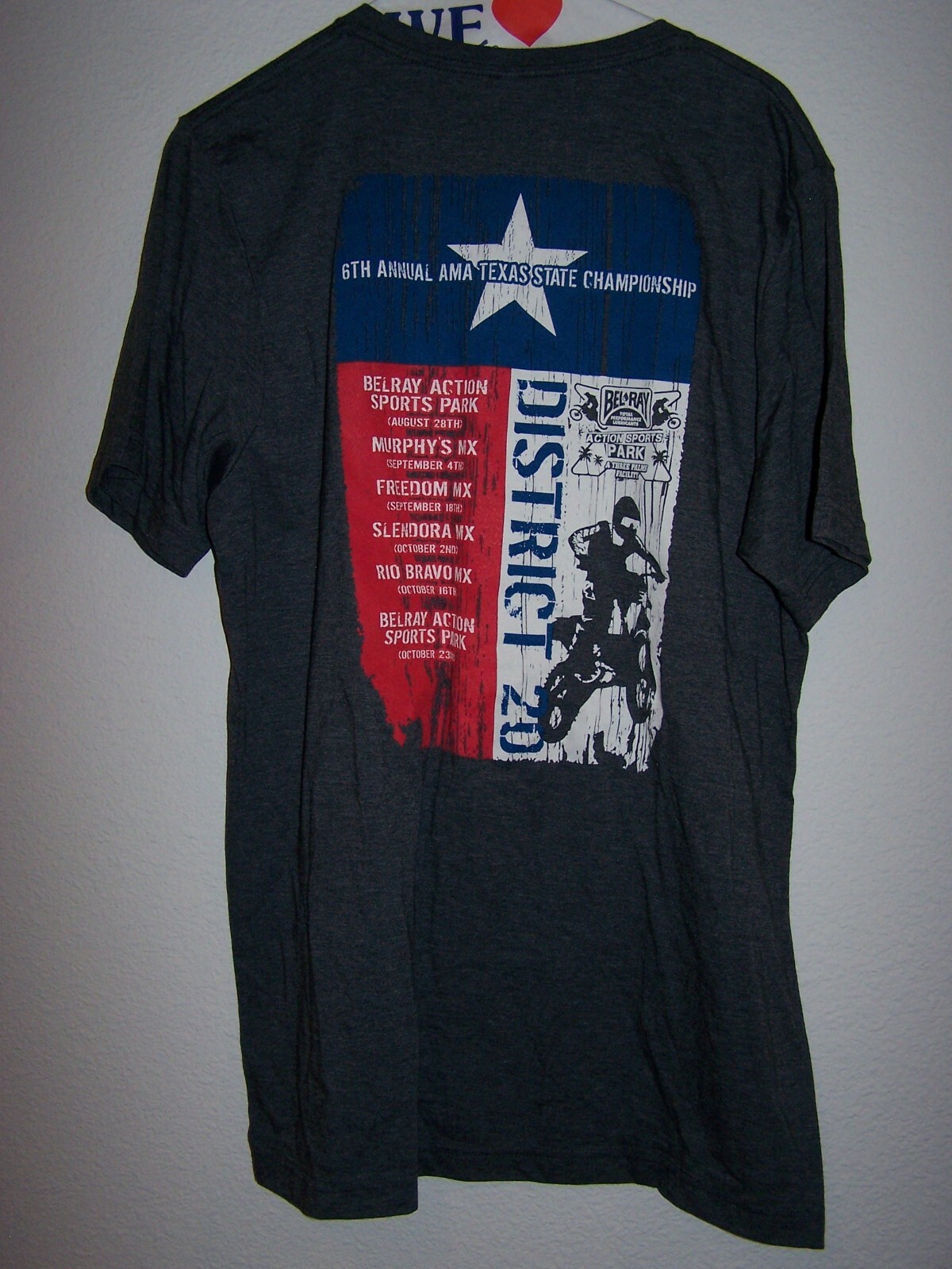 CLEARANCE District 20 Belray Action Sports T Shirt
