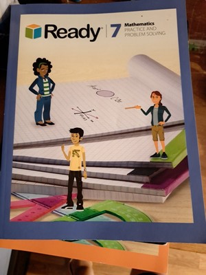 Ready Common Core Grade 7 Mathematics Instruction-NEW Unused student workbook
