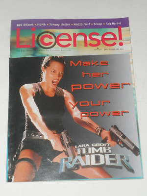 2001 Toy Fair LICENSE! Licensing Industry Catalog Magazine DISNEY, DILBERT, MoMA