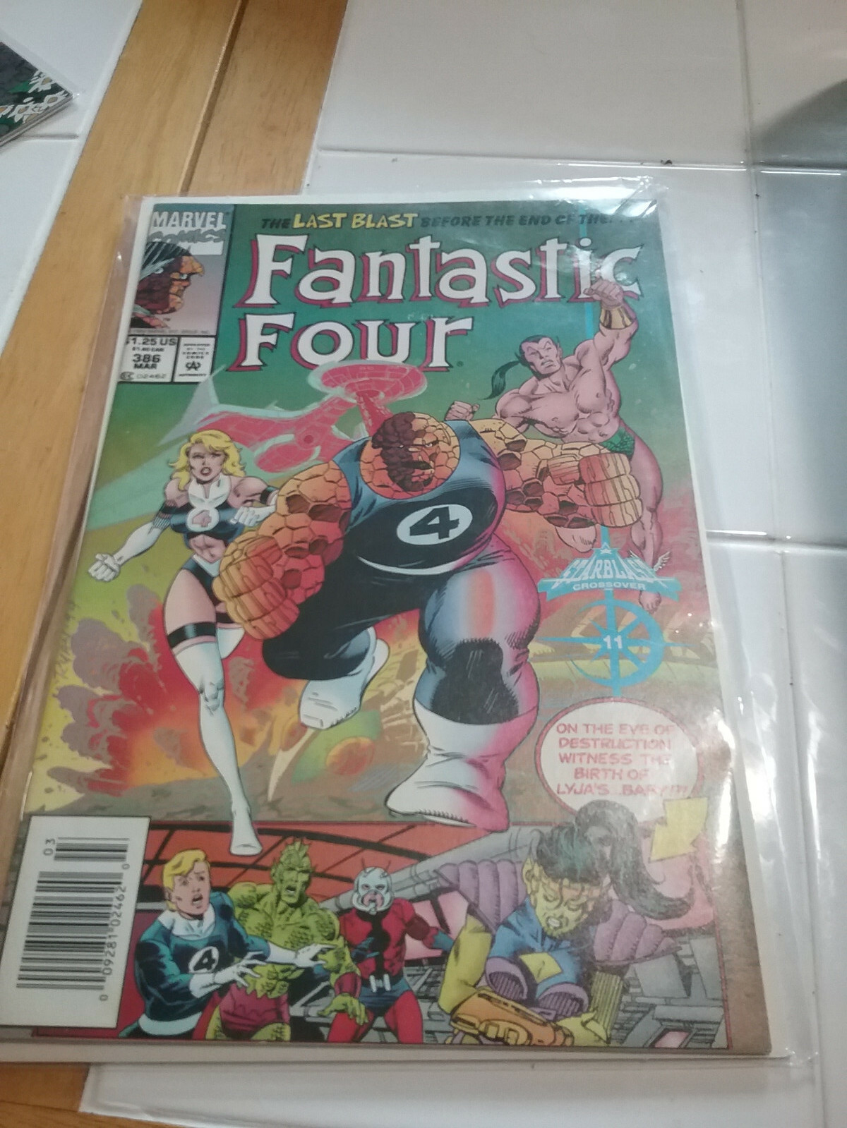 fantastic four issue number 386. marvel comics 1994