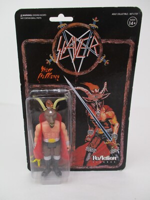 SUPER7 MUSIC SLAYER SHOW NO MERCY STANDARD MINOTAUR FIGURE REACTION NEW MOC