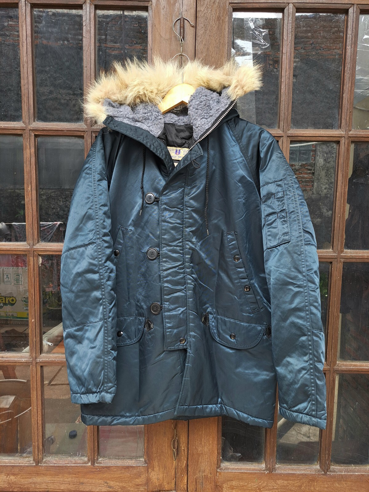 CORINTH MFG.CO コリンス　ARCTIC PARKA N3B USA Corinth Silver N-3B Parka