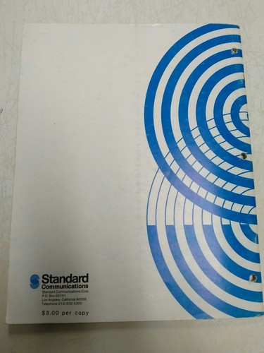 owner's manual 734LC UHF/FM handheld transceiver