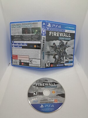 Firewall Zero Hour PS4 - Disc like new!