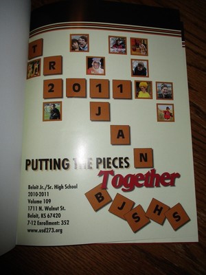 2011 Trojan Beloit Jr./Sr. High School Yearbook Beloit, Kansas