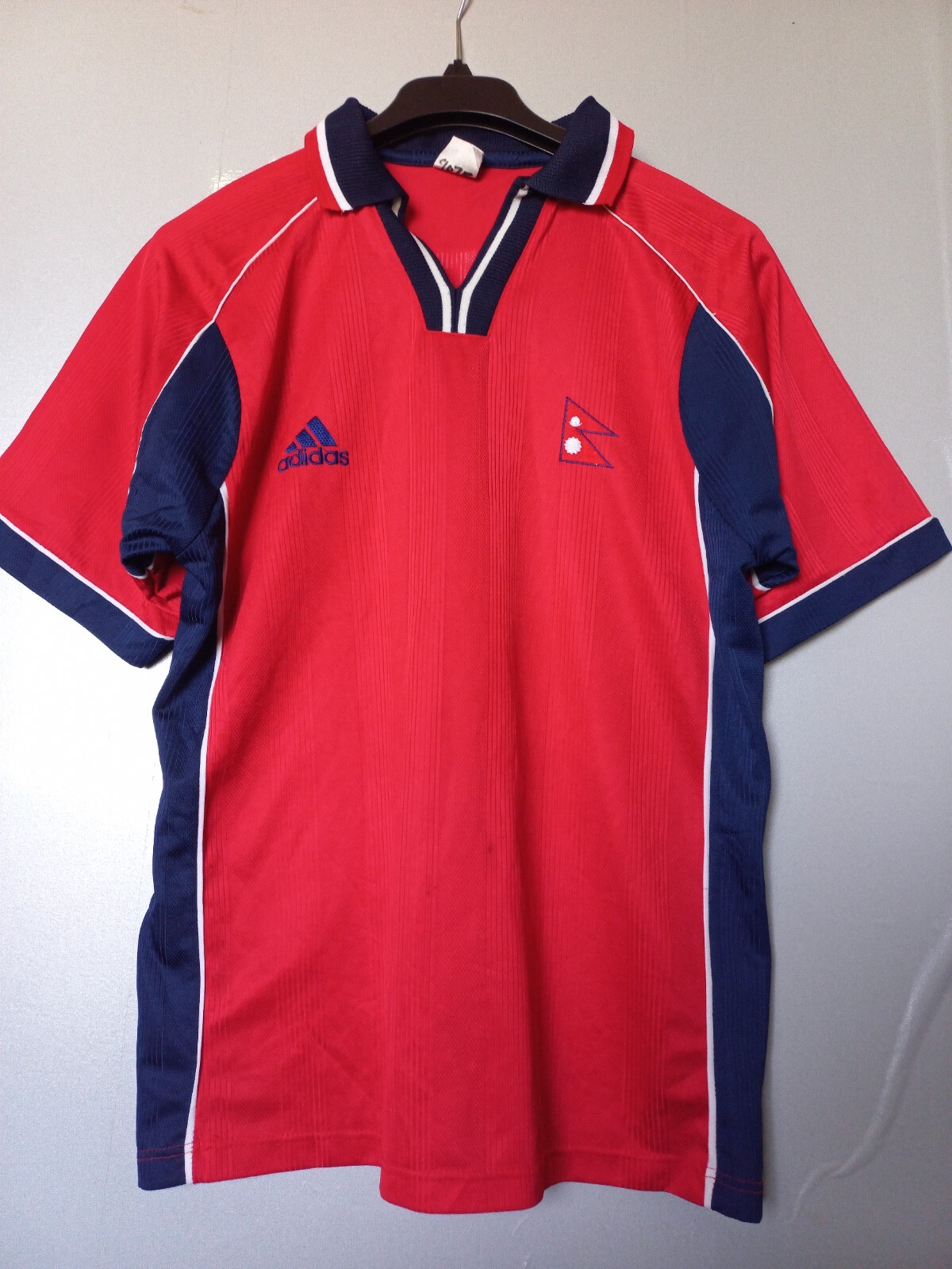 激レア！adidas Warrior Soccer 2000 Tシャツ ADIDAS 2000s FOOTBALL SHIRT SOCCER JERSEY LONG SLEEVE BLUE