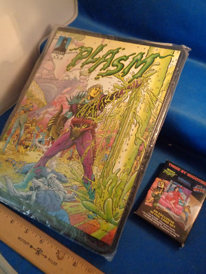 PLASM ZERO ISSUE - 1993 DEFIANT / PREMIER EDITION BINDER w/ INSERTS + FOIL PACK