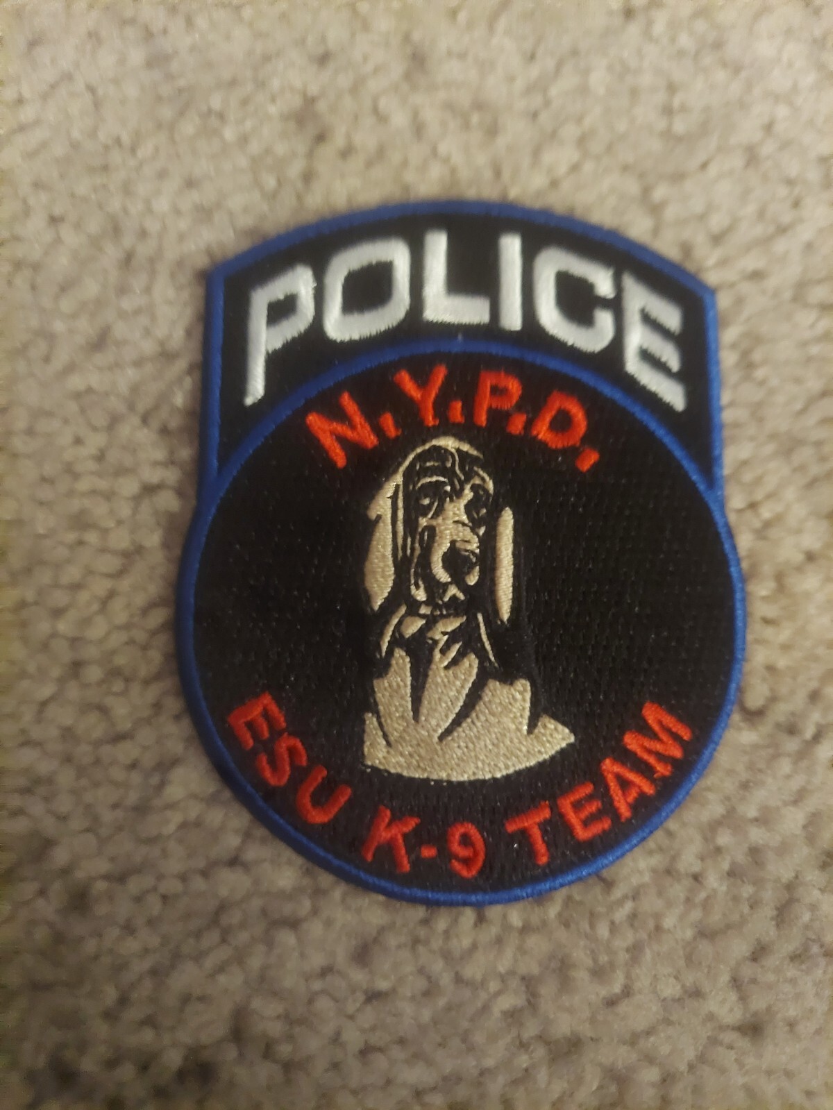 NYPD  EVIDENCE COLLECTION TEAM パッチセット New York Police Department (NYPD) Detective Badge Belt