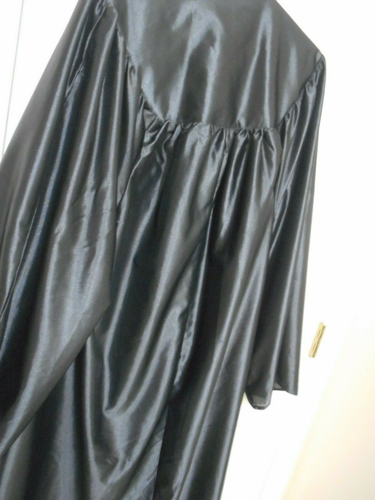 GRAD GOWN black theater Judge Clergy Choir Robe Harry Potter sci-fy 5-9 5-11 USA