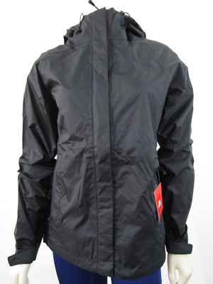 Womens The North Face TNF Venture Waterproof Dryvent Hooded Rain Jacket Black 